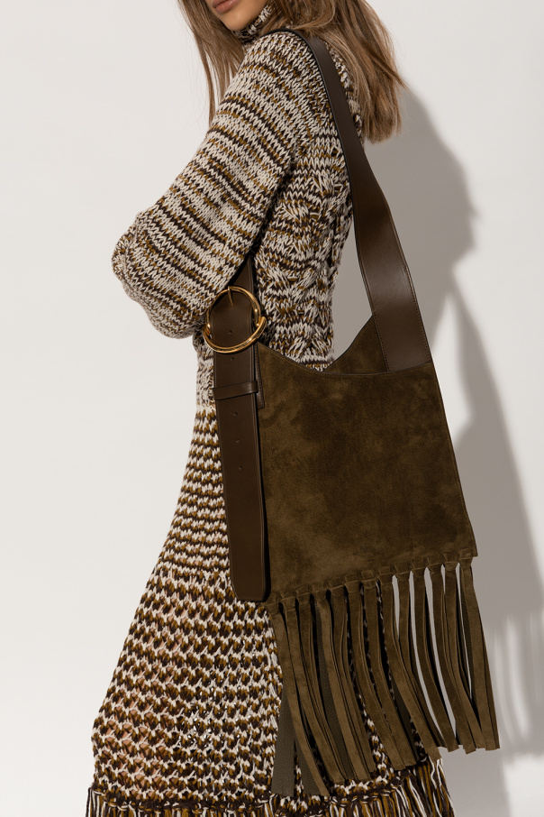 Etro Suede shoulder bag Women's Bags Vitkac